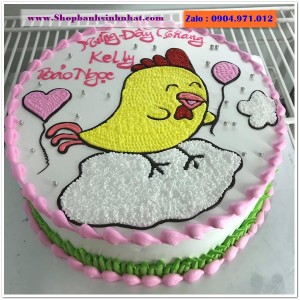Bánh Sinh Nhật Con Gà Tuổi Dậu - V41